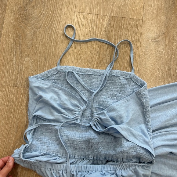 NWT AEO sunchaser knit babydoll jumpsuit - Picture 10 of 11